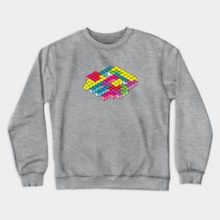 Isometric Skull Crewneck Sweatshirt